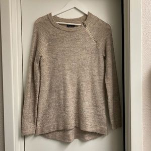 Abercrombie and Fitch Zipper Side Crew Neck Sweater
